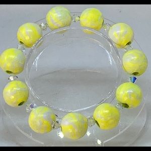 Unique Handmade Polymer Clay Beaded Bracelets